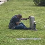 A BIKER CAME TO MY WIFE’S GRAVE EVERY SINGLE WEEK, AND FOR MONTHS, I HAD NO IDEA WHO HE WAS…