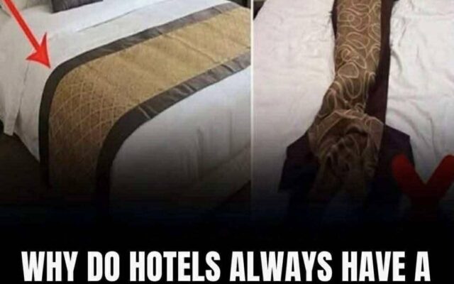 What’s the Purpose of the Fabric Strip Across Hotel Beds? The Answer Is Simpler Than You Think