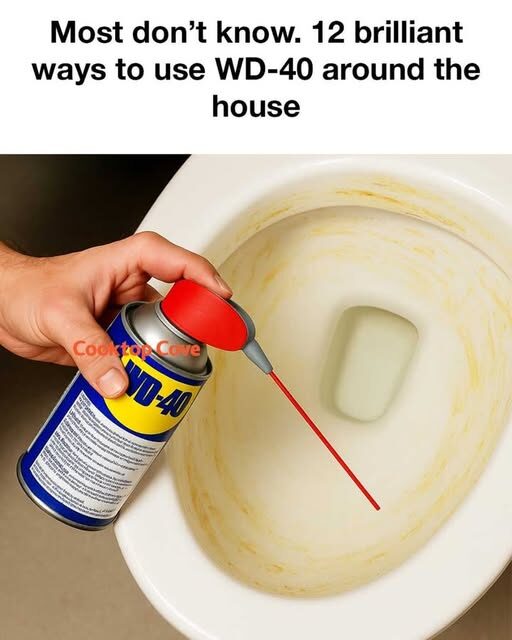 Most don’t know. 12 brilliant ways to use WD-40 around the house